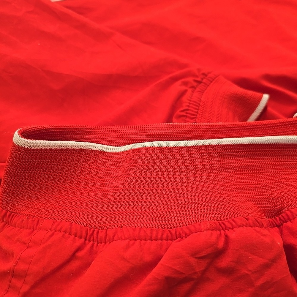 National Guard Classic Red Pullover Jacket Windbreaker Golf Activewear Size L - Picture 8 of 9